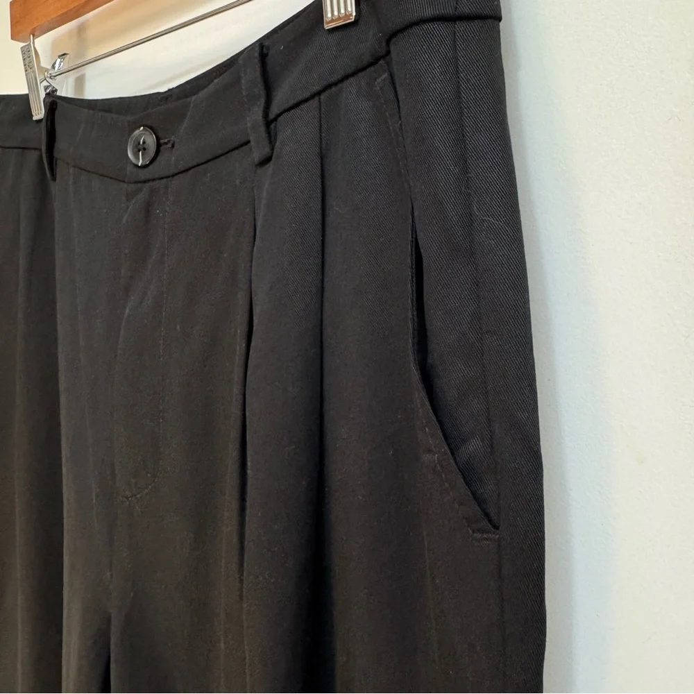 Loft Lyocell Emory Wide Leg Trouser Pants Size 10 NWT - Picture 4 of 14